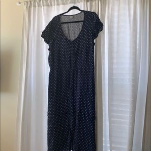 OLD NAVY Polka Dot Midi Dress